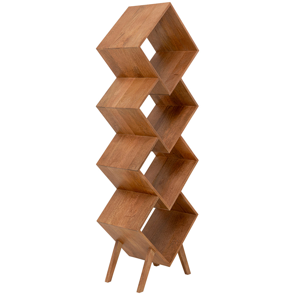 Cubes Balance Slim Mango Wood Shelf