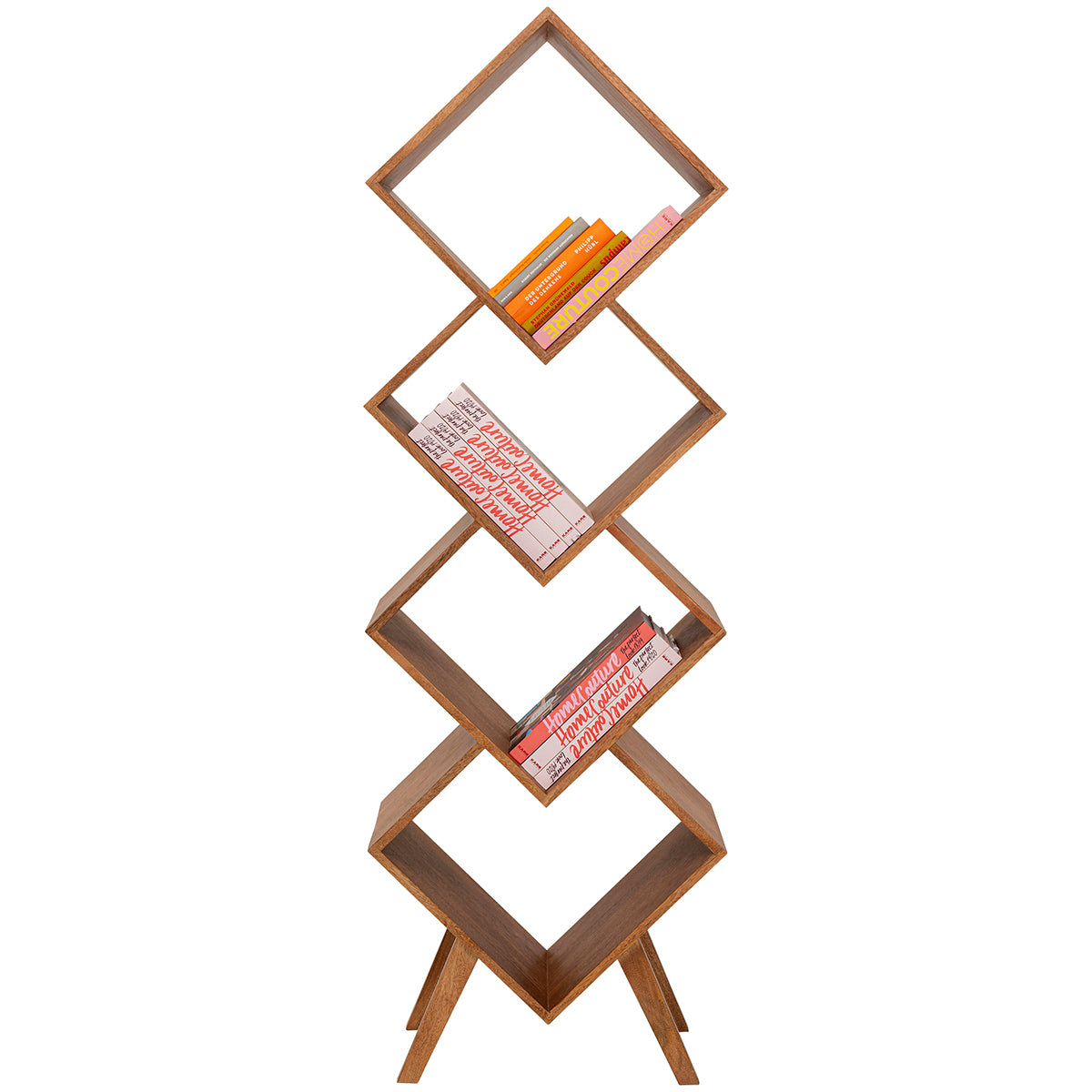 Cubes Balance Slim Mango Wood Shelf
