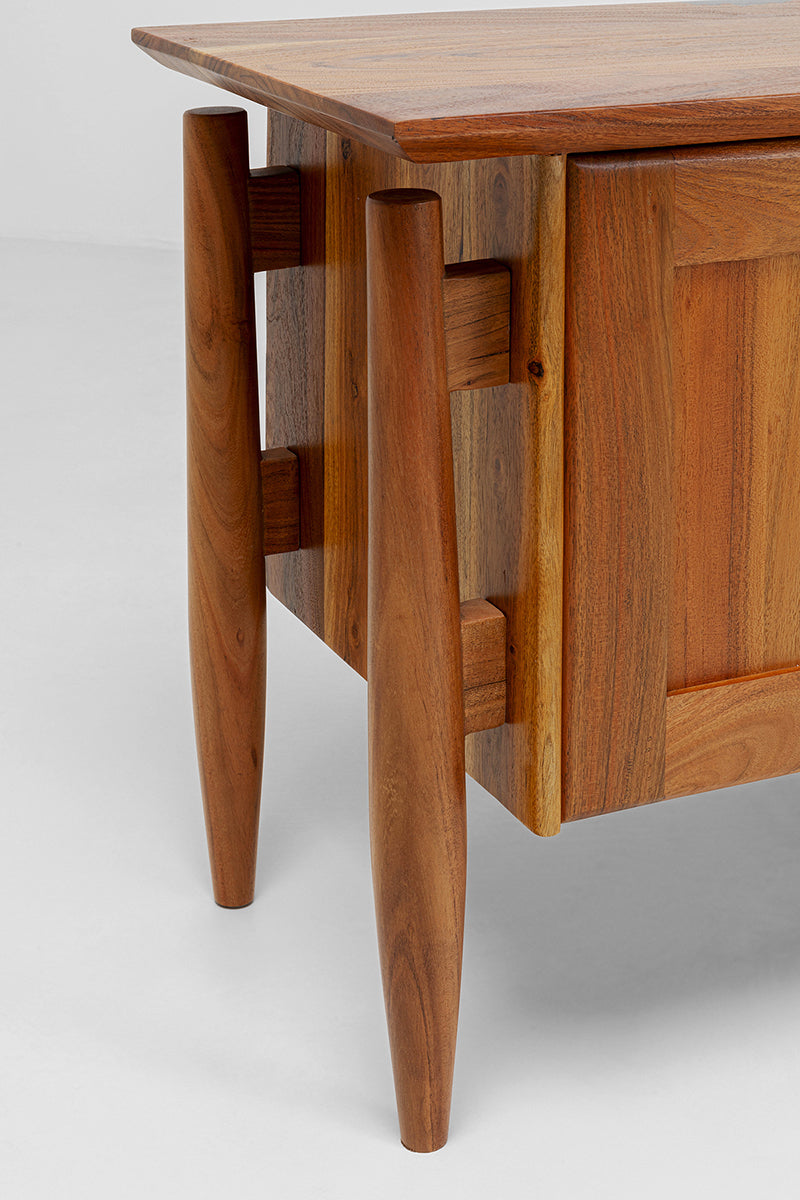 Denver Acacia Wood Lowboard
