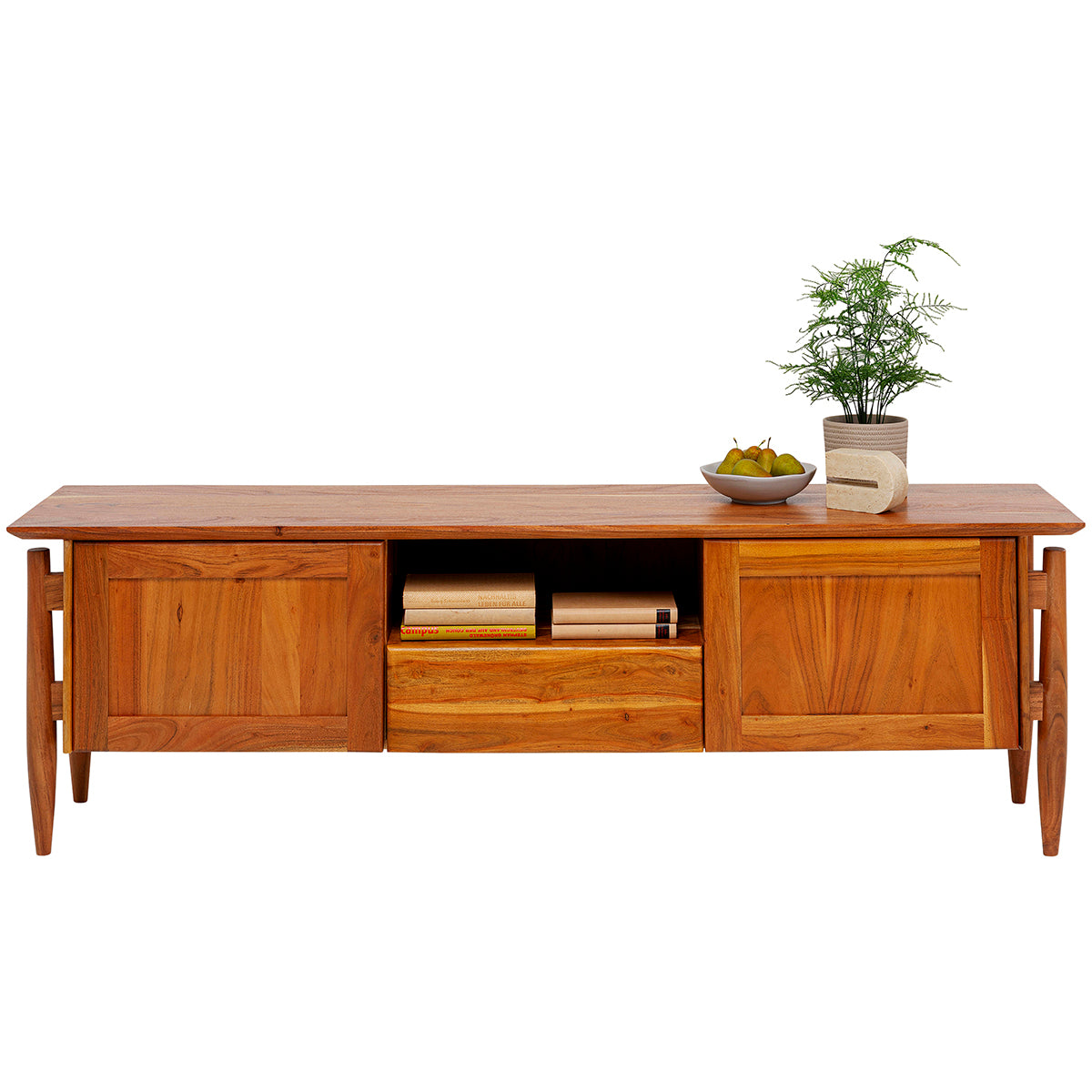 Denver Acacia Wood Lowboard