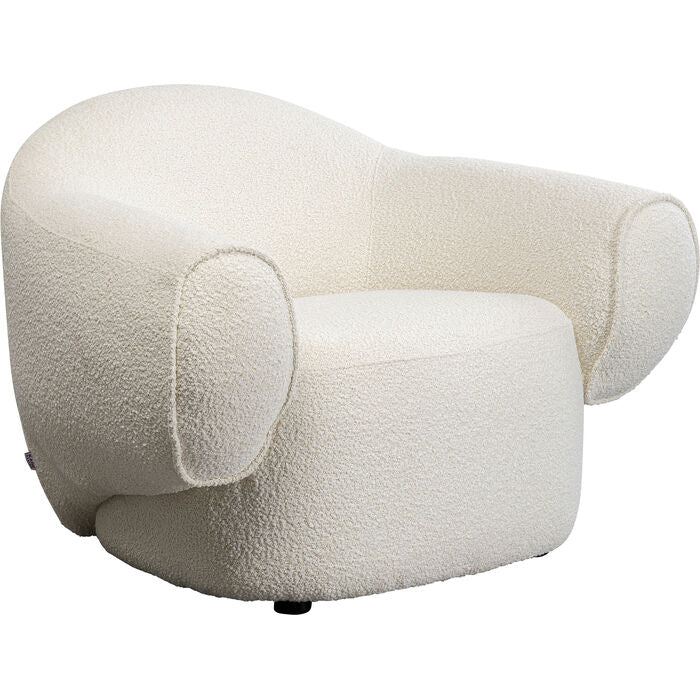 Dreamy Cream Boucle Armchair
