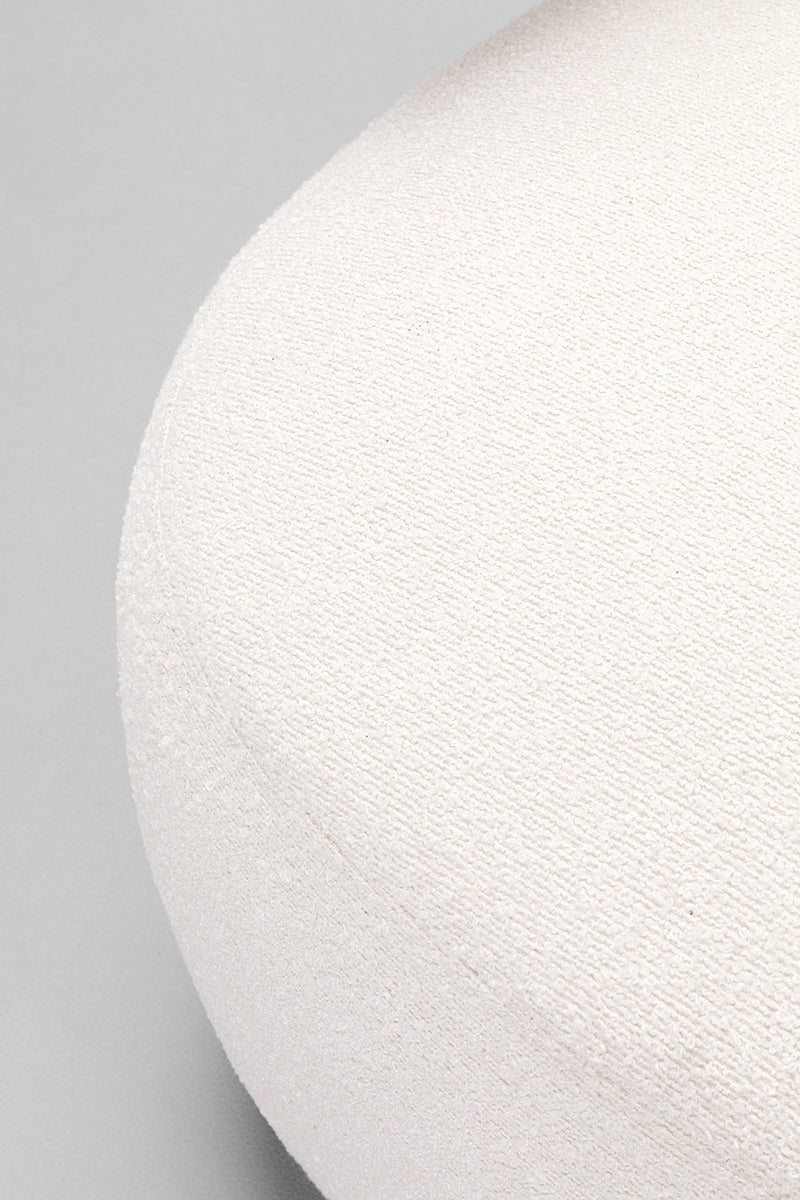 Elite Cream Boucle Swivel Armchair