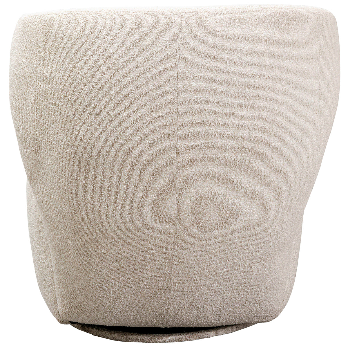 Elite Cream Boucle Swivel Armchair