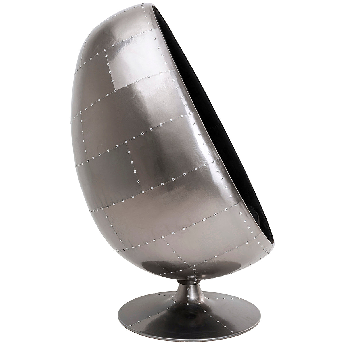 Eye Ball Graphit Swivel Armchair