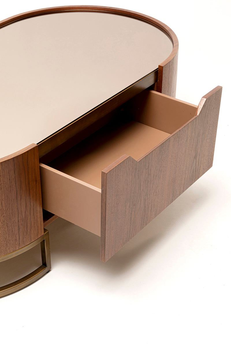 Giorgio Brown Coffee Table