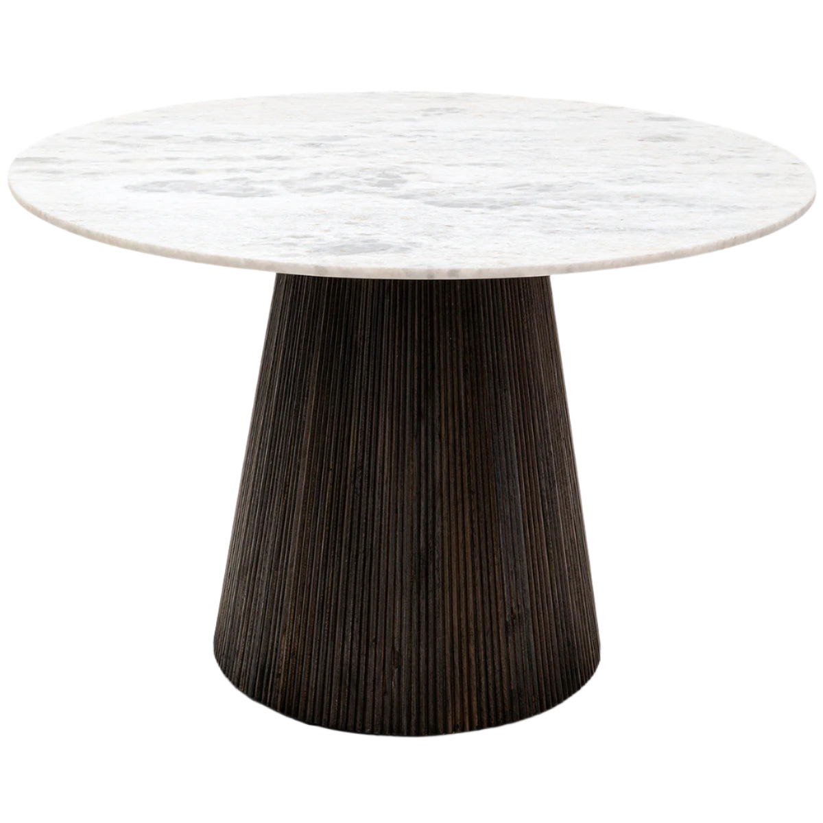 Glenn Mango Wood/Marble Dining Table