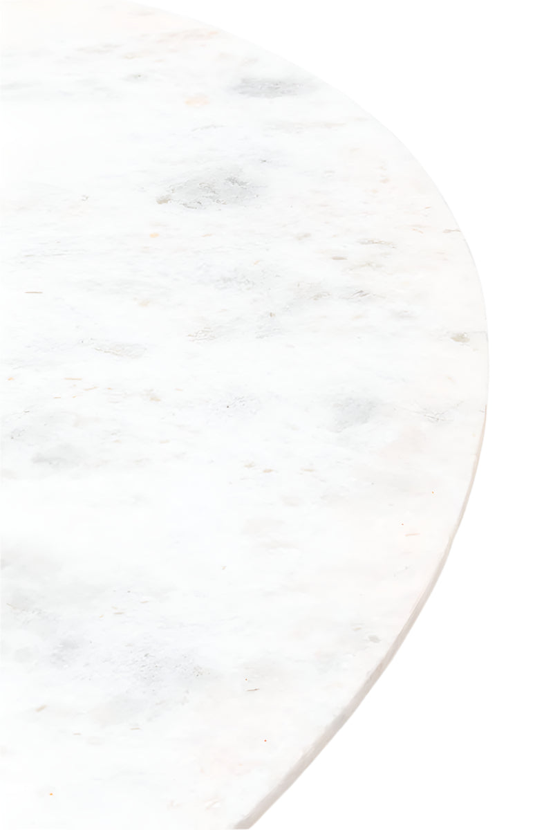 Glenn Mango Wood/Marble Dining Table