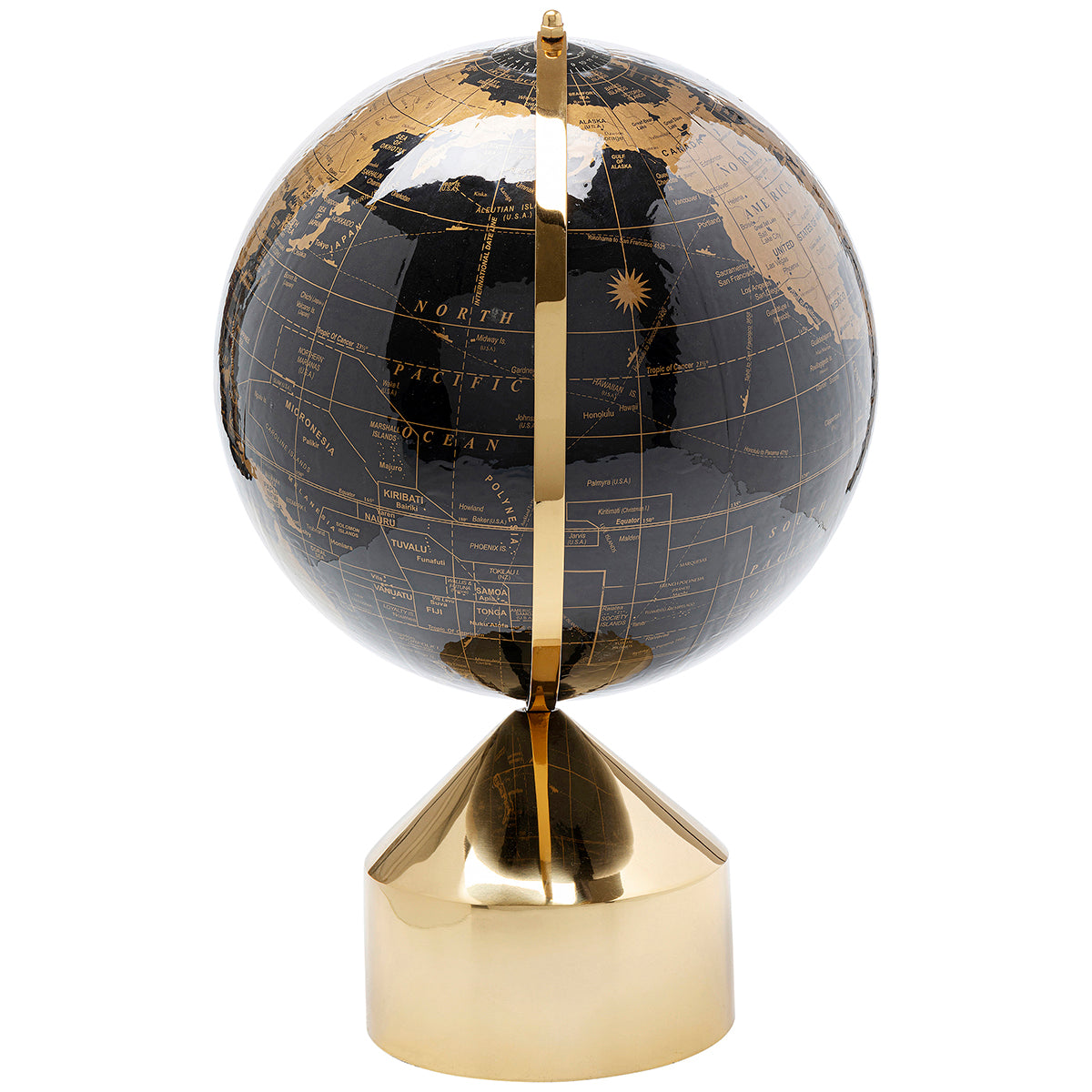 Globe Top Gold Deco Object
