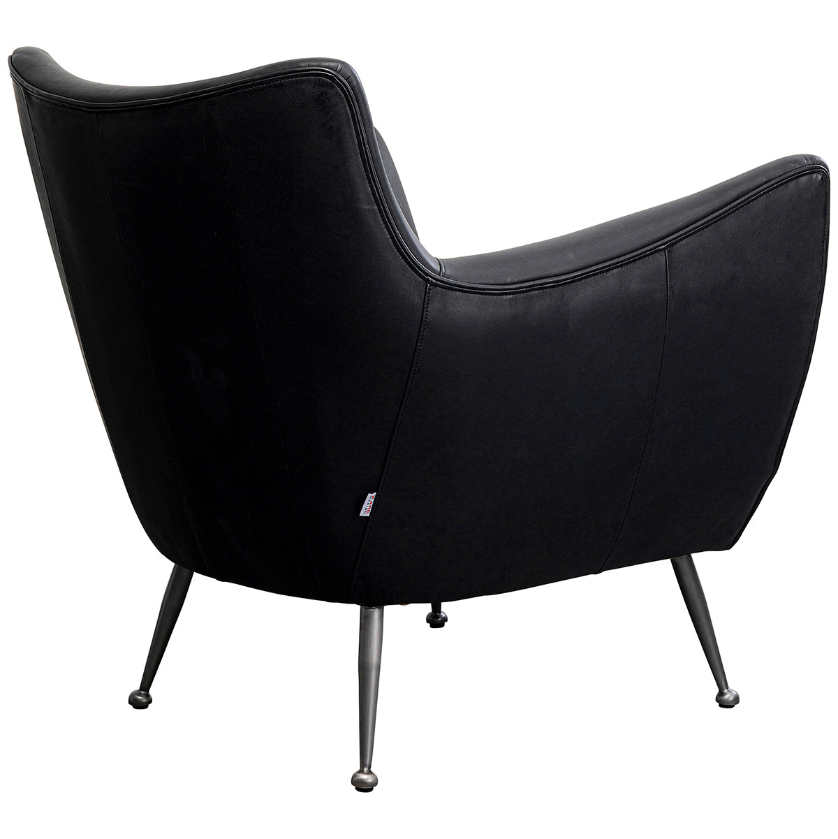 Goldfinger Smart Black Leather Armchair