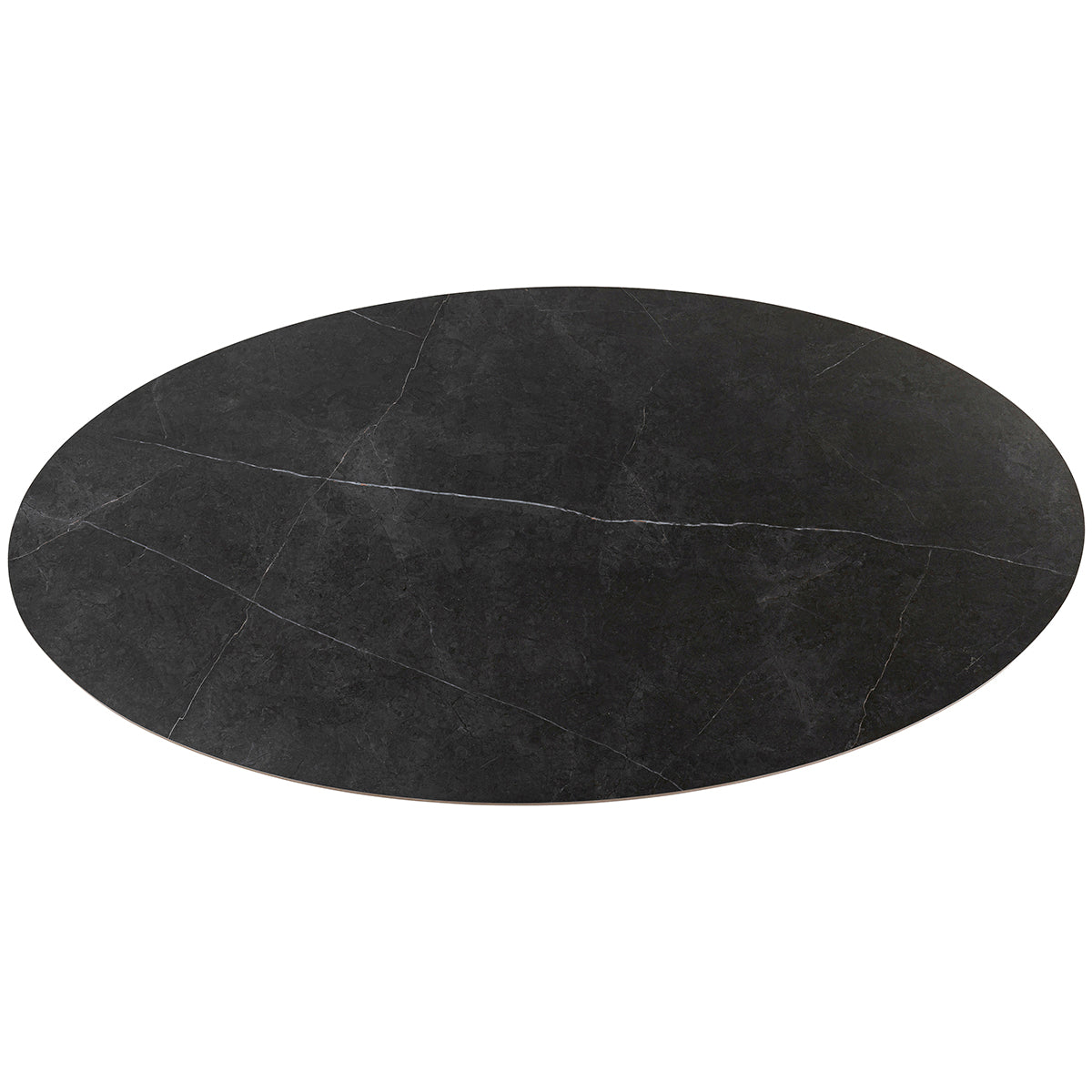 Grande Possibilita Black Oval Table