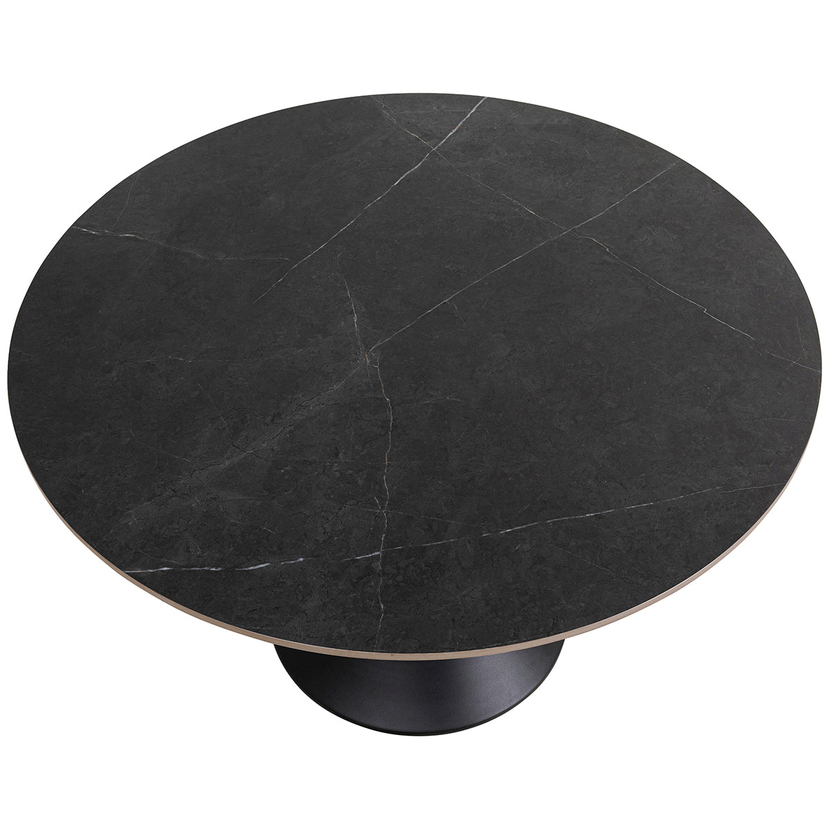 Grande Possibilita Black Round Table