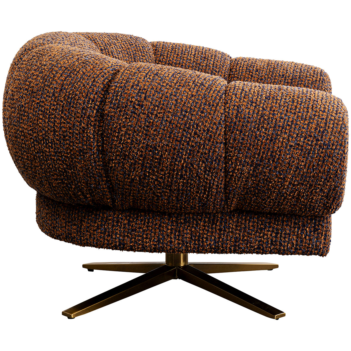 Janno Boucle Swivel Armchair