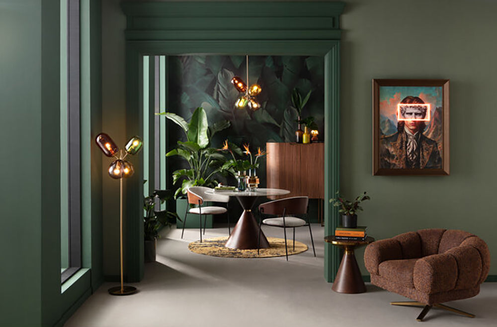 Janno Boucle Swivel Armchair