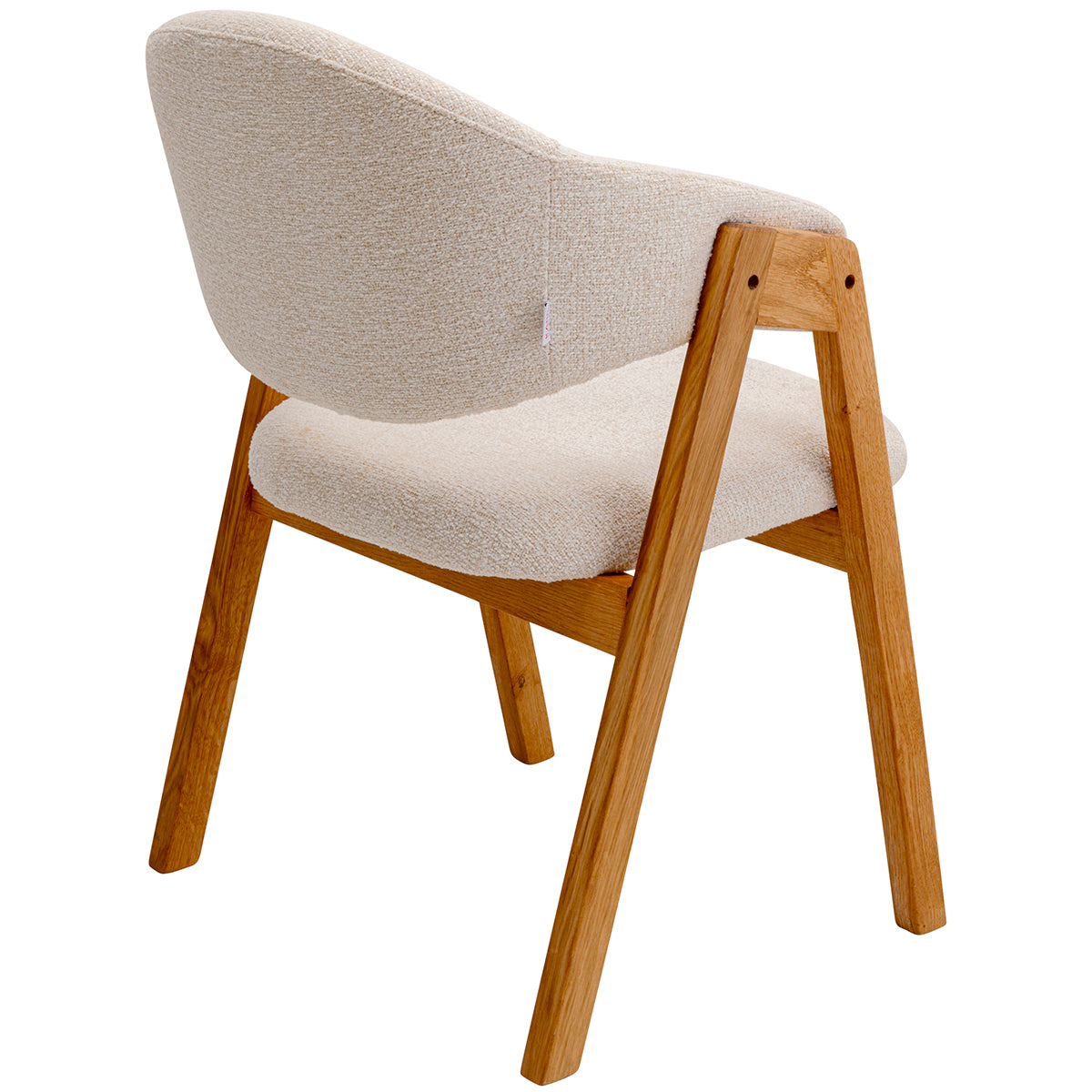 Julius Boucle Chair with Armrest