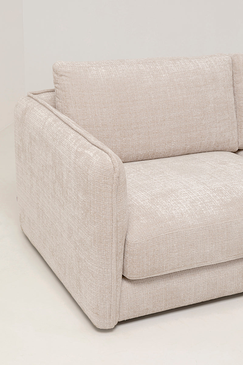 Karma Creme Corner Sofa