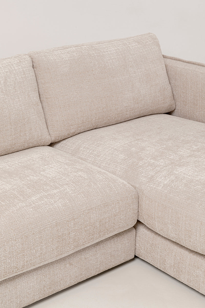 Karma Creme Corner Sofa