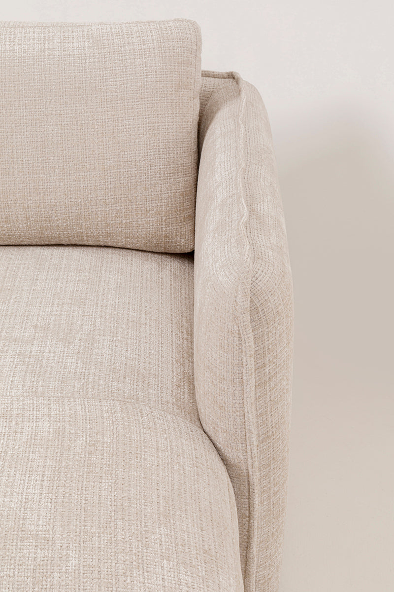 Karma Creme Corner Sofa