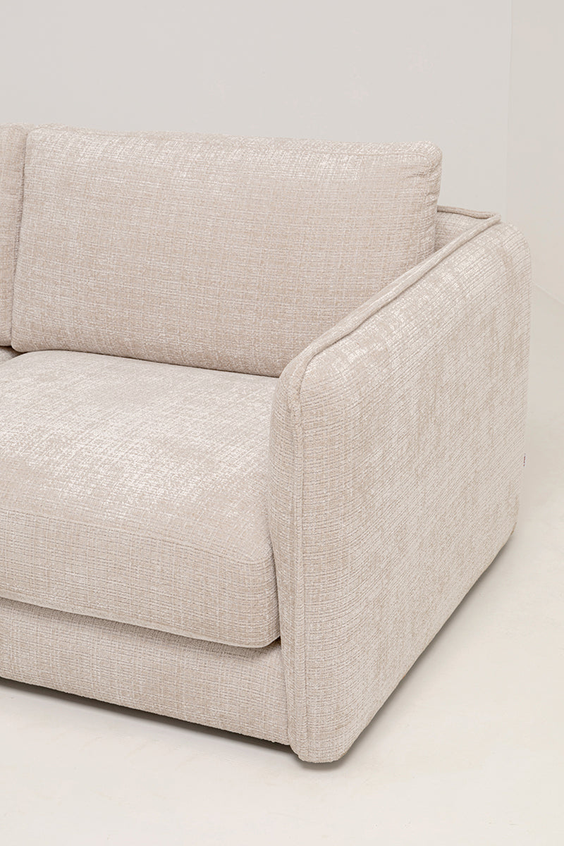 Karma Creme Corner Sofa
