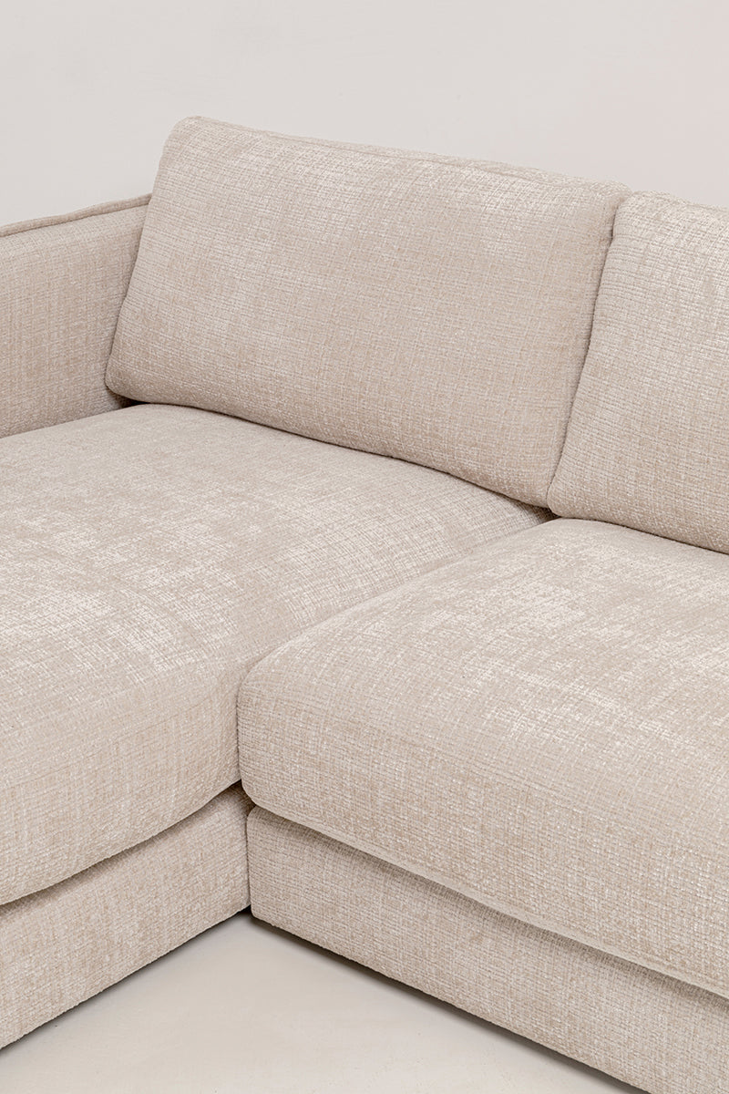 Karma Creme Corner Sofa