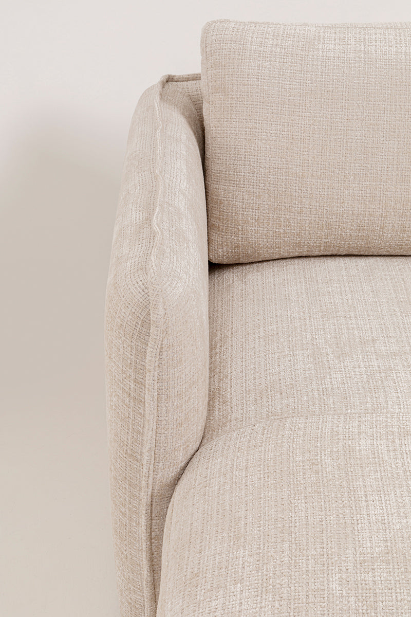 Karma Creme Corner Sofa