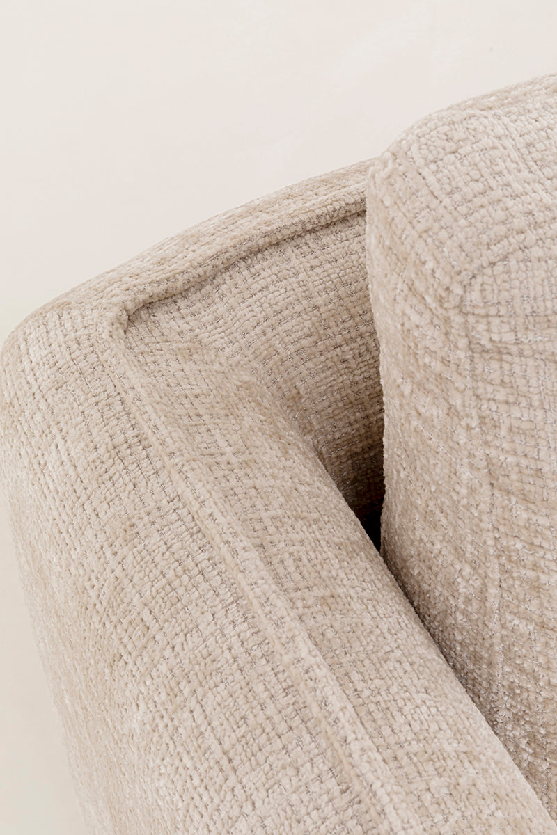 Karma Creme Corner Sofa
