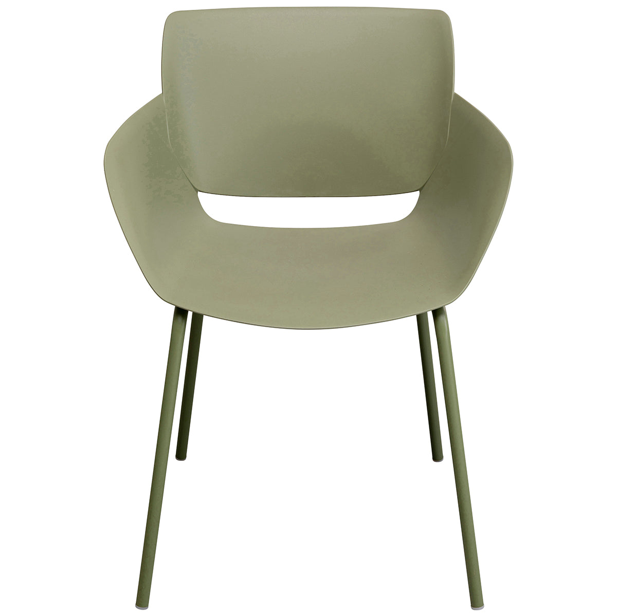 Madeira Green Chair with Armrest