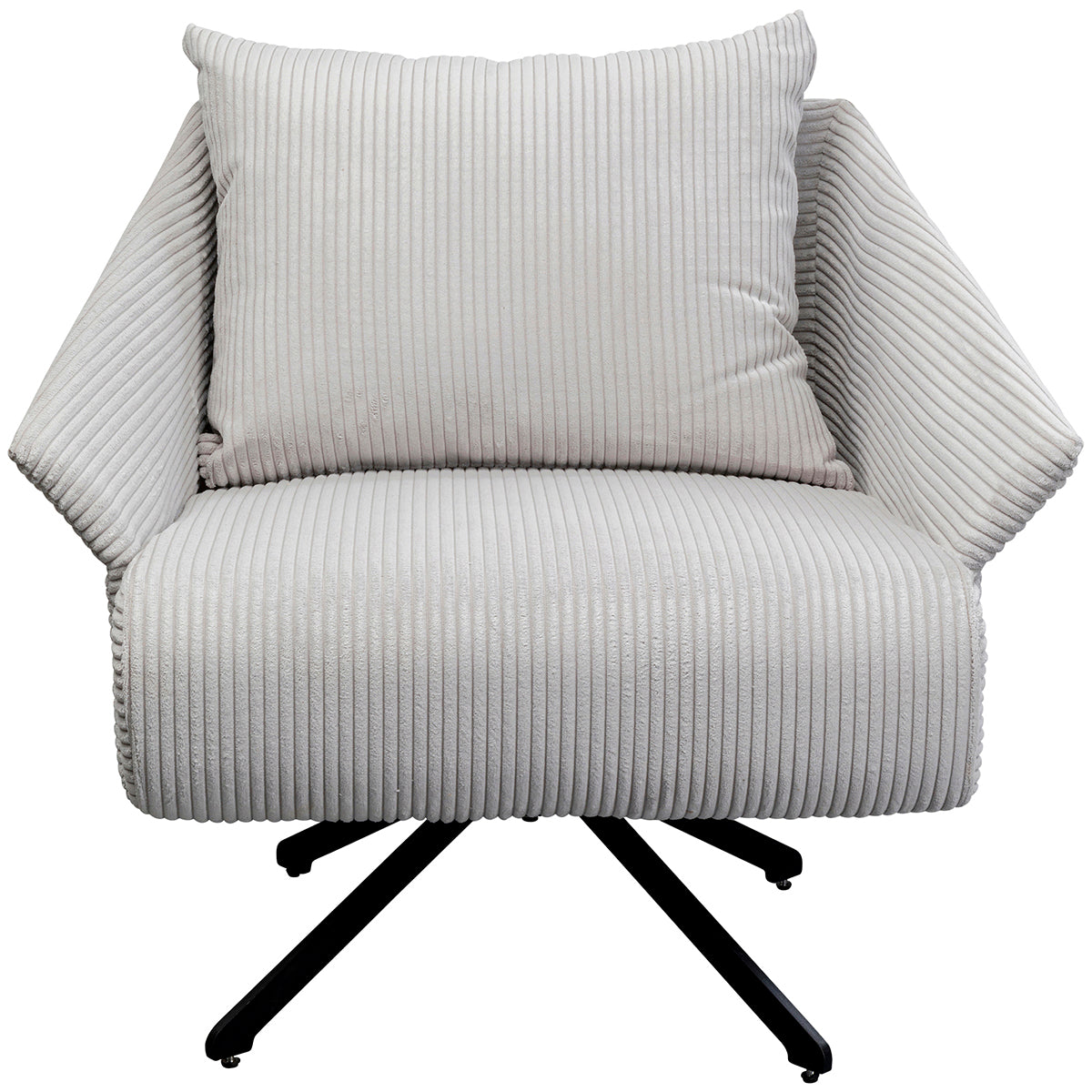 Milo Corduroy Swivel Armchair
