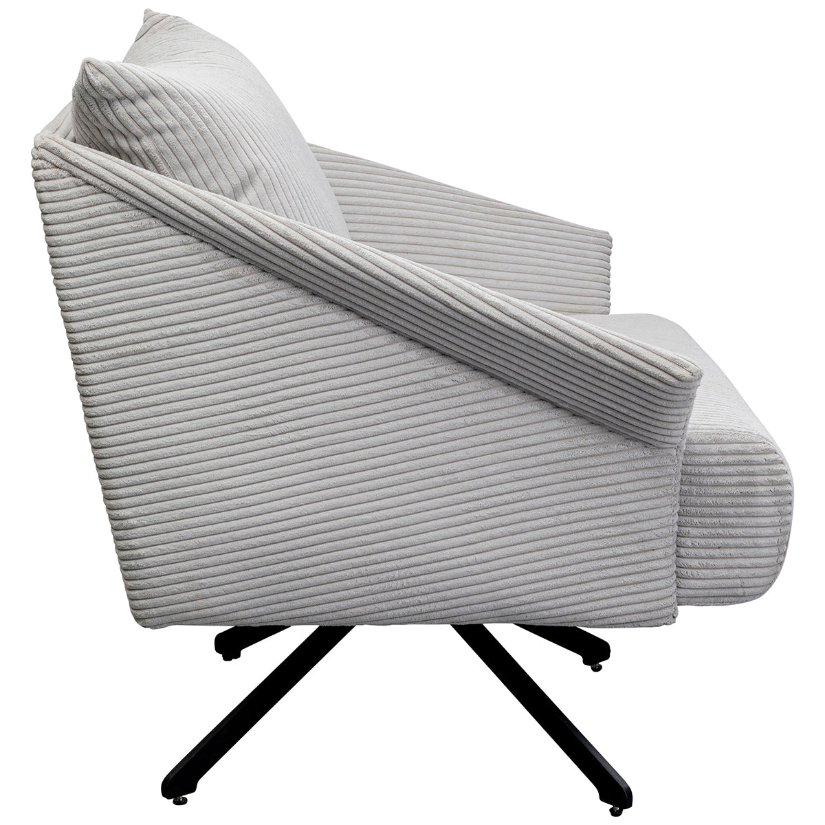 Milo Corduroy Swivel Armchair