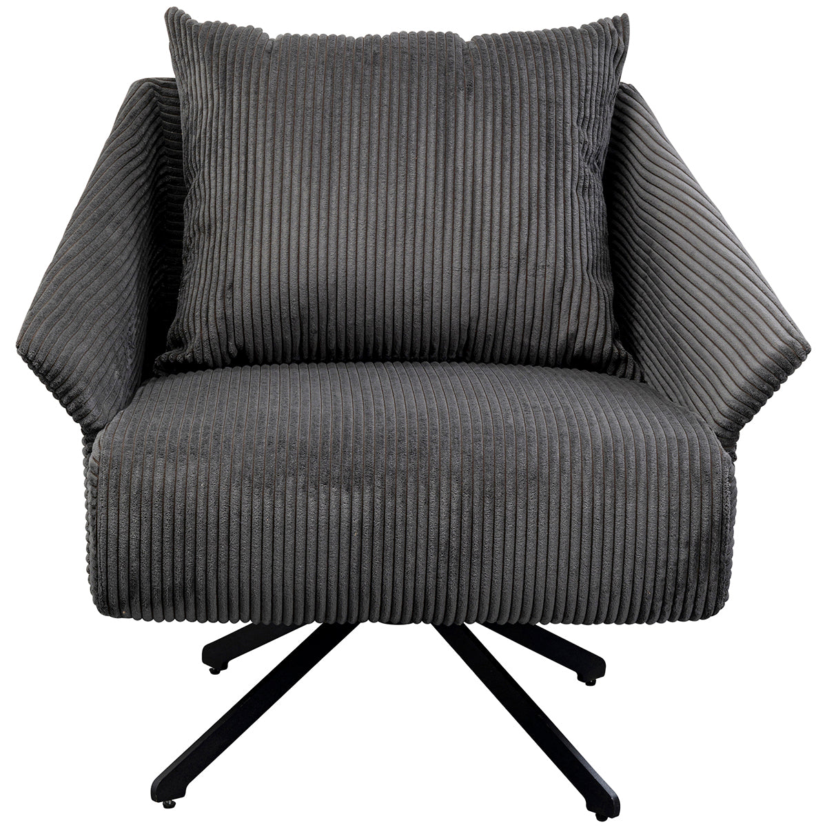 Milo Corduroy Swivel Armchair