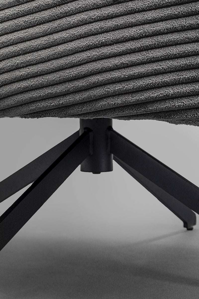 Milo Corduroy Swivel Armchair
