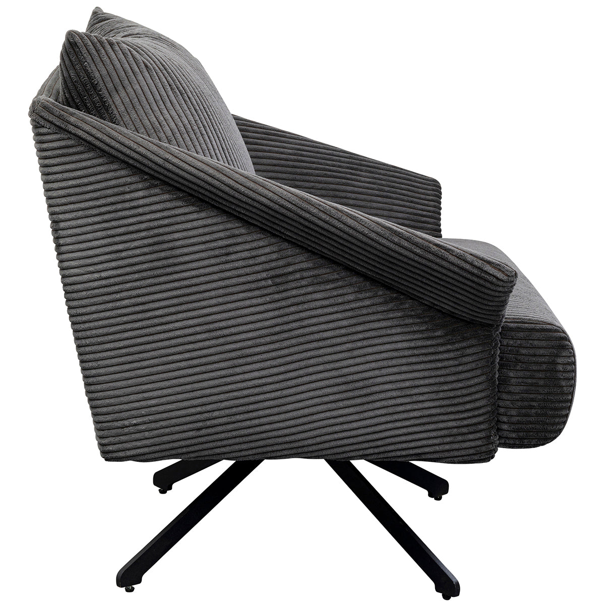 Milo Corduroy Swivel Armchair
