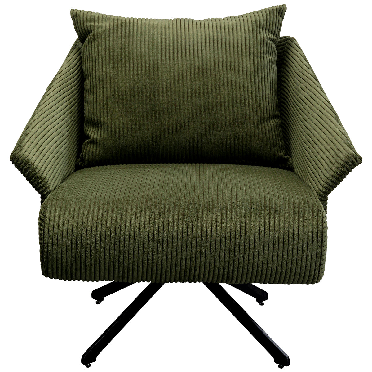 Milo Corduroy Swivel Armchair