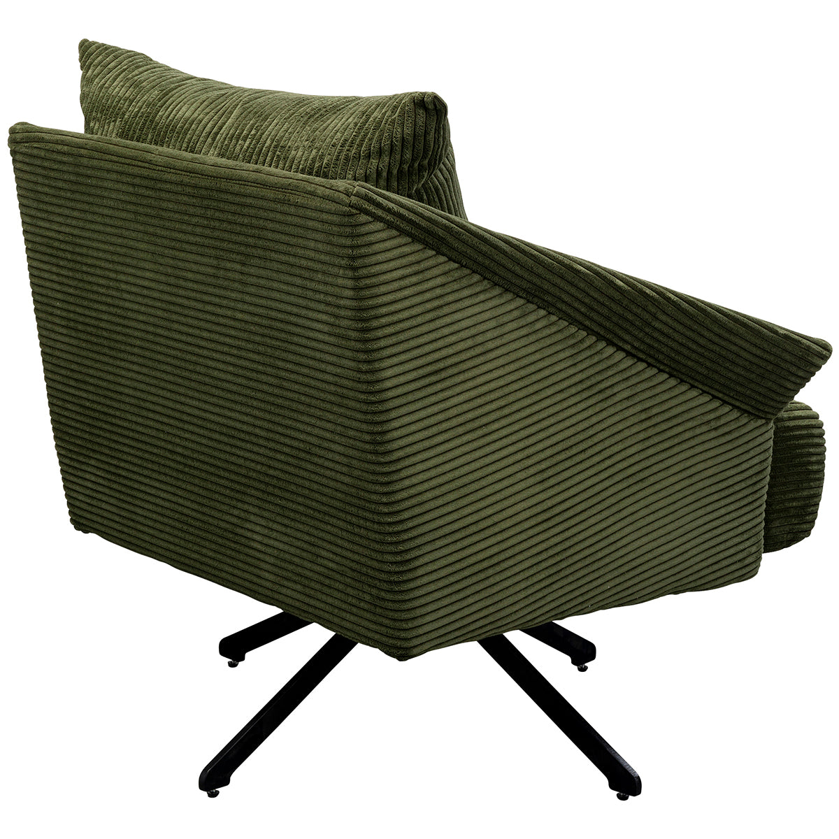 Milo Corduroy Swivel Armchair