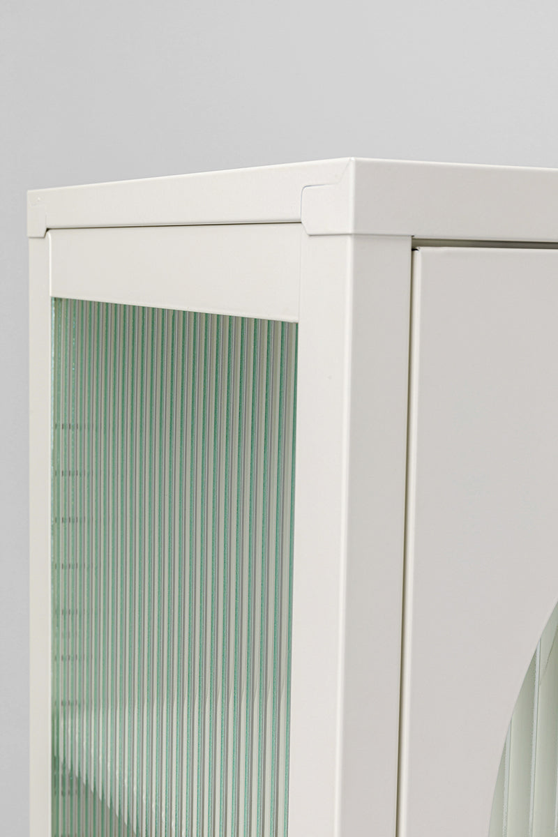 Naxos White Display Cabinet