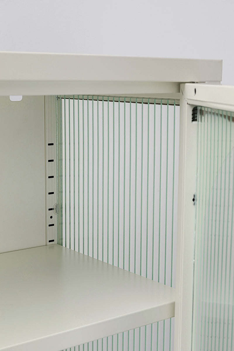 Naxos White Display Cabinet