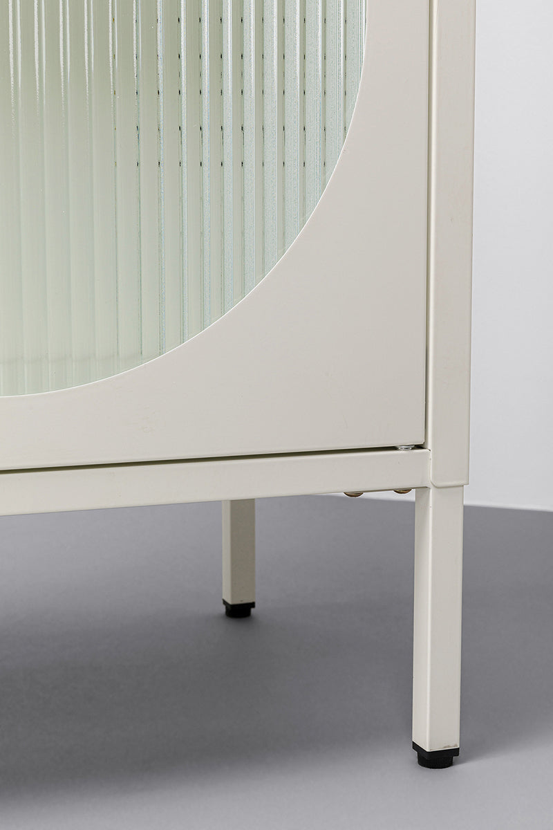 Naxos White Display Cabinet