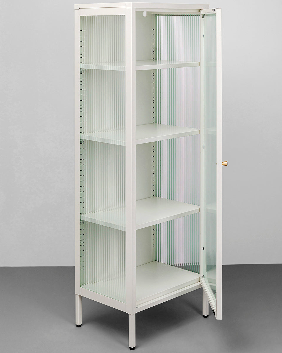 Naxos White Display Cabinet