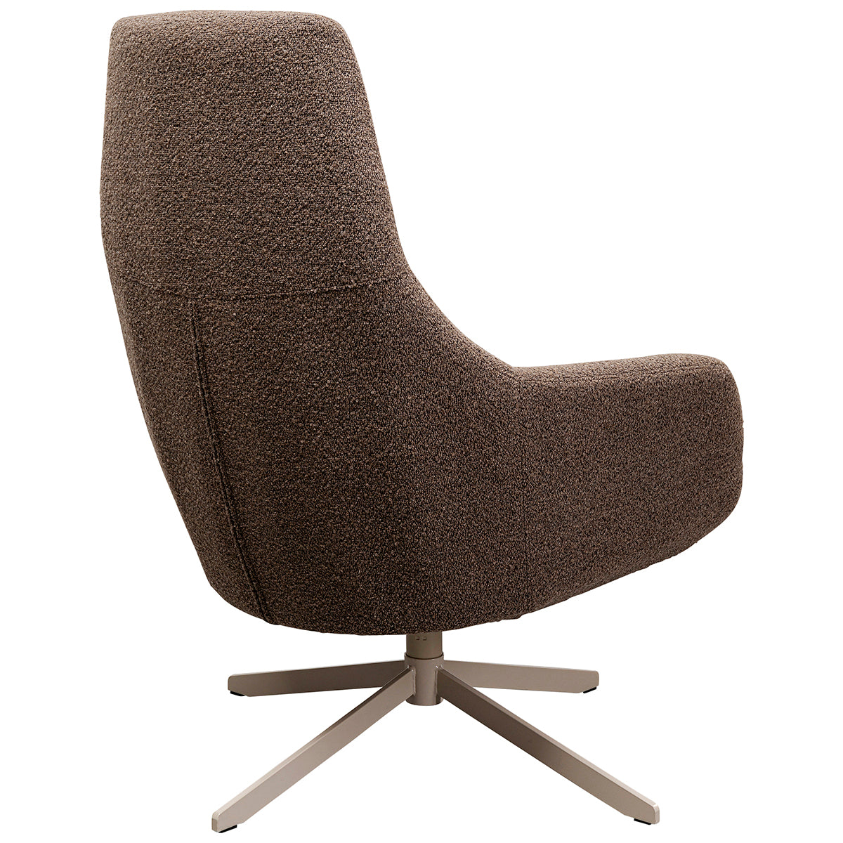 Nimi Boucle Swivel Armchair
