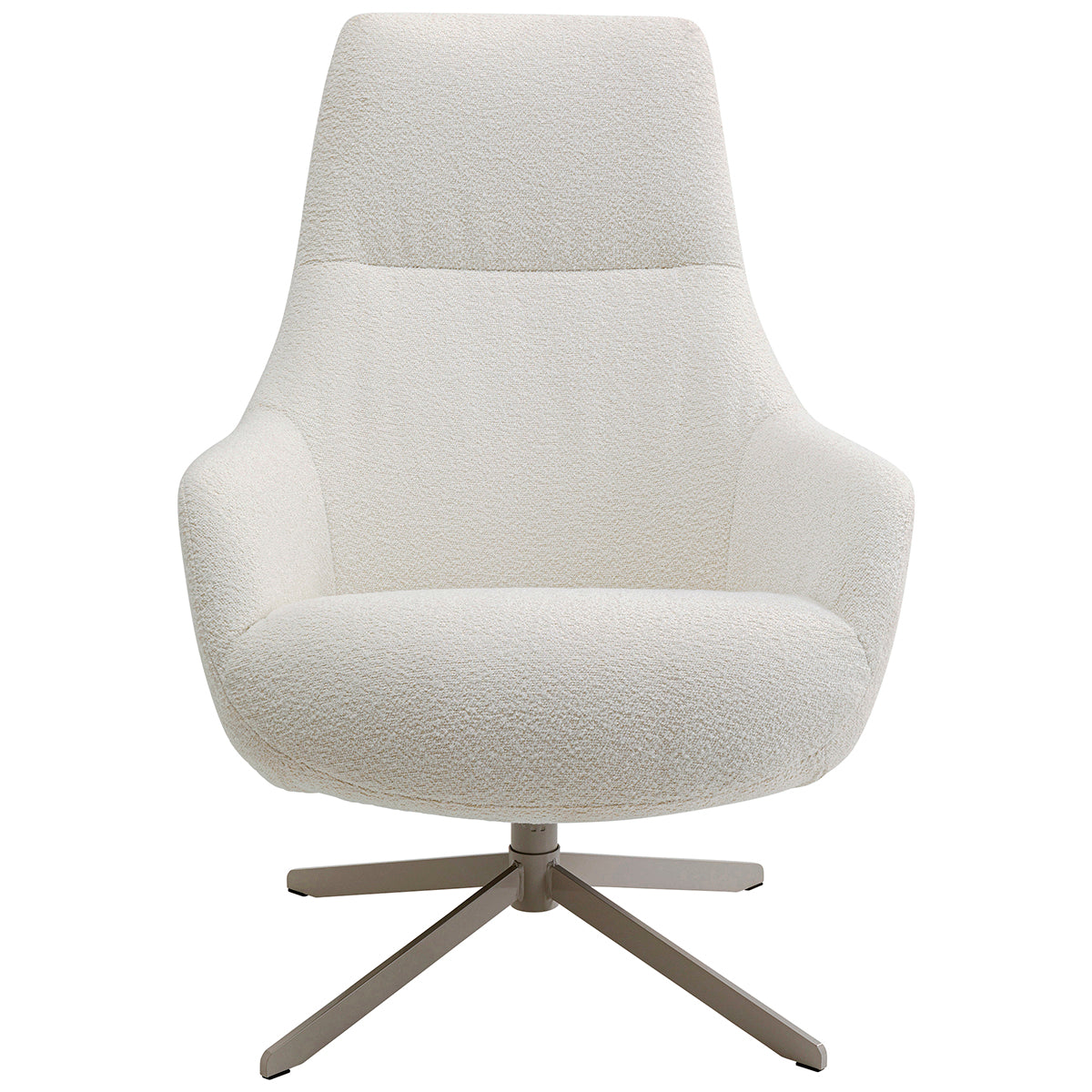 Nimi Boucle Swivel Armchair