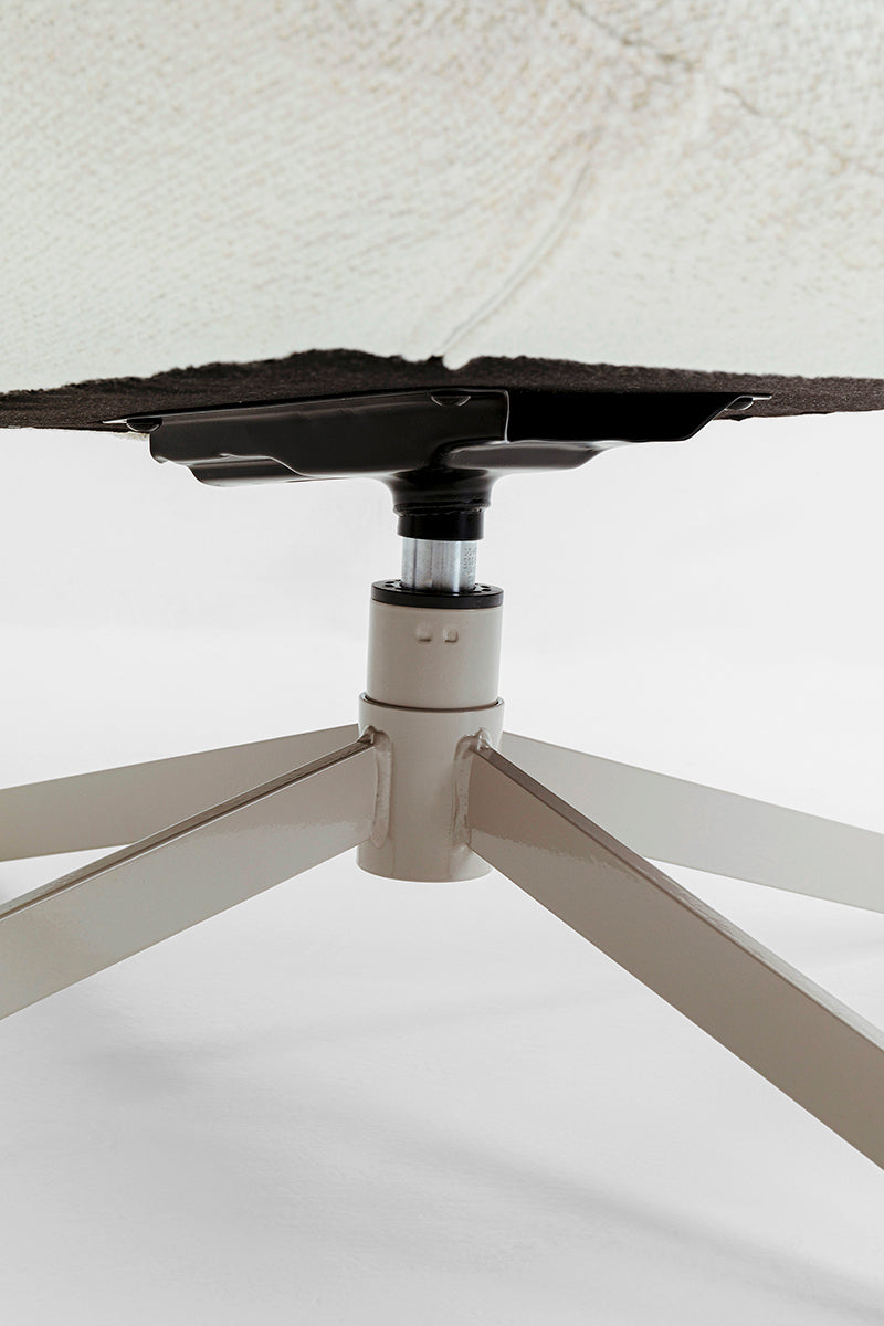 Nimi Boucle Swivel Armchair