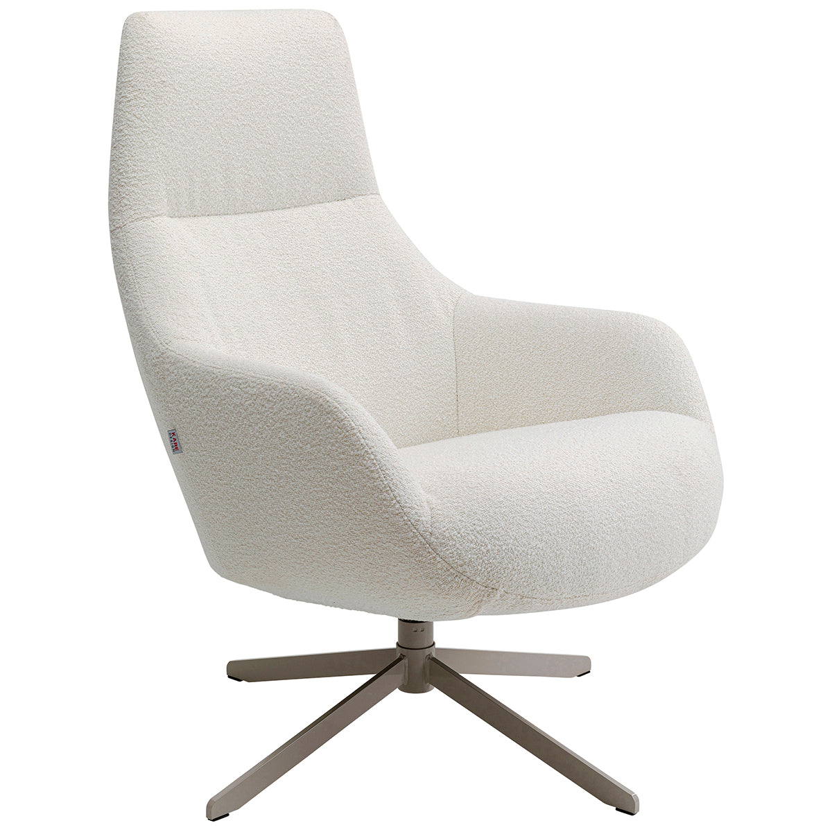 Nimi Boucle Swivel Armchair