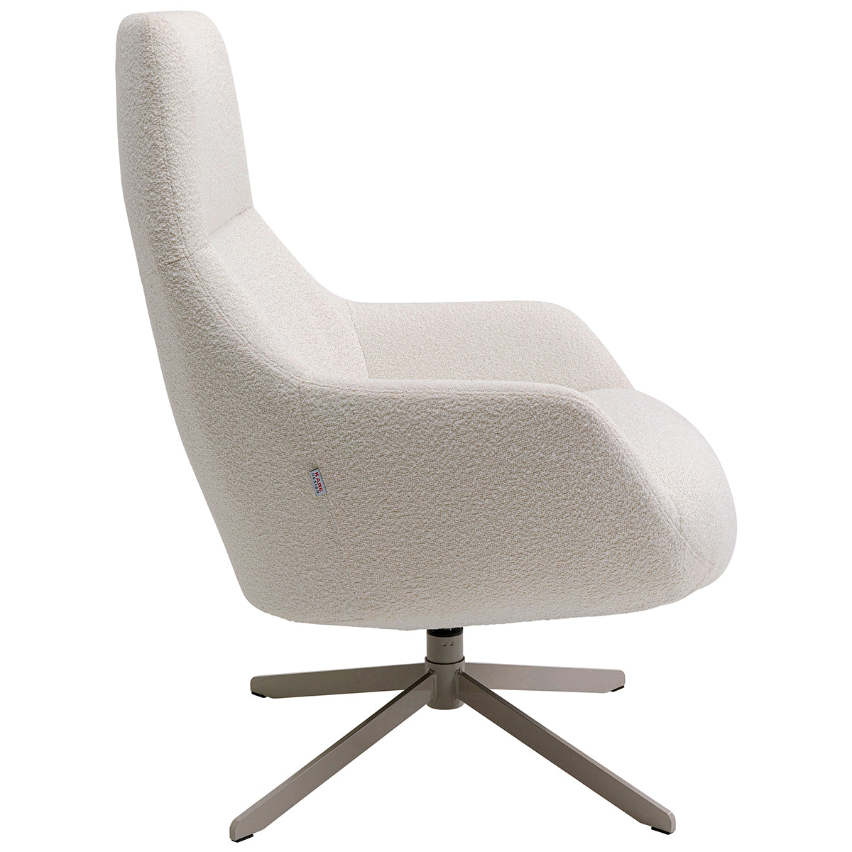 Nimi Boucle Swivel Armchair