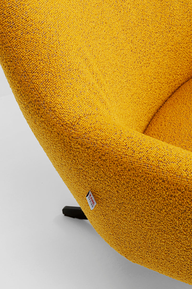Nimi Boucle Swivel Armchair
