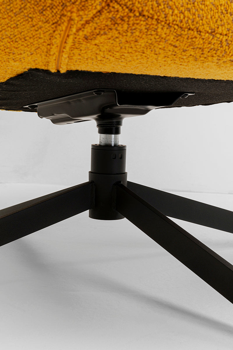 Nimi Boucle Swivel Armchair