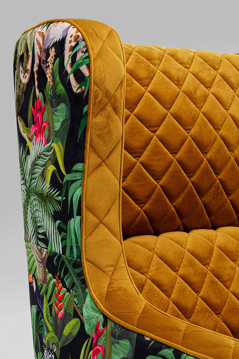 Nonna Jungle Velvet Armchair