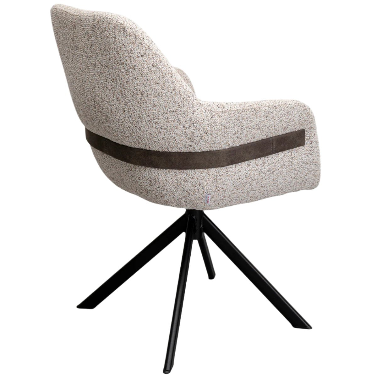 Olivia White Swivel Chair