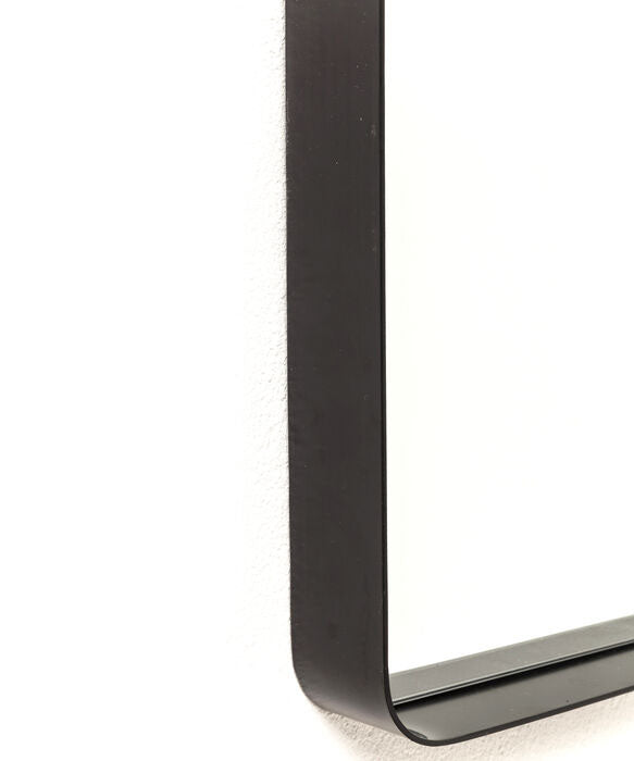 Ombra Soft Black Rectangular Mirror - WOO .Design