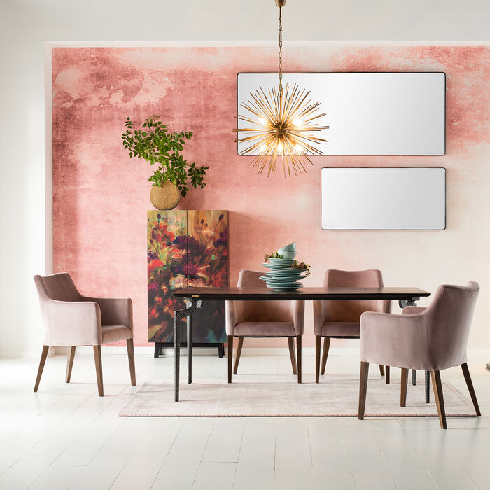 Ombra Soft Black Rectangular Mirror - WOO .Design