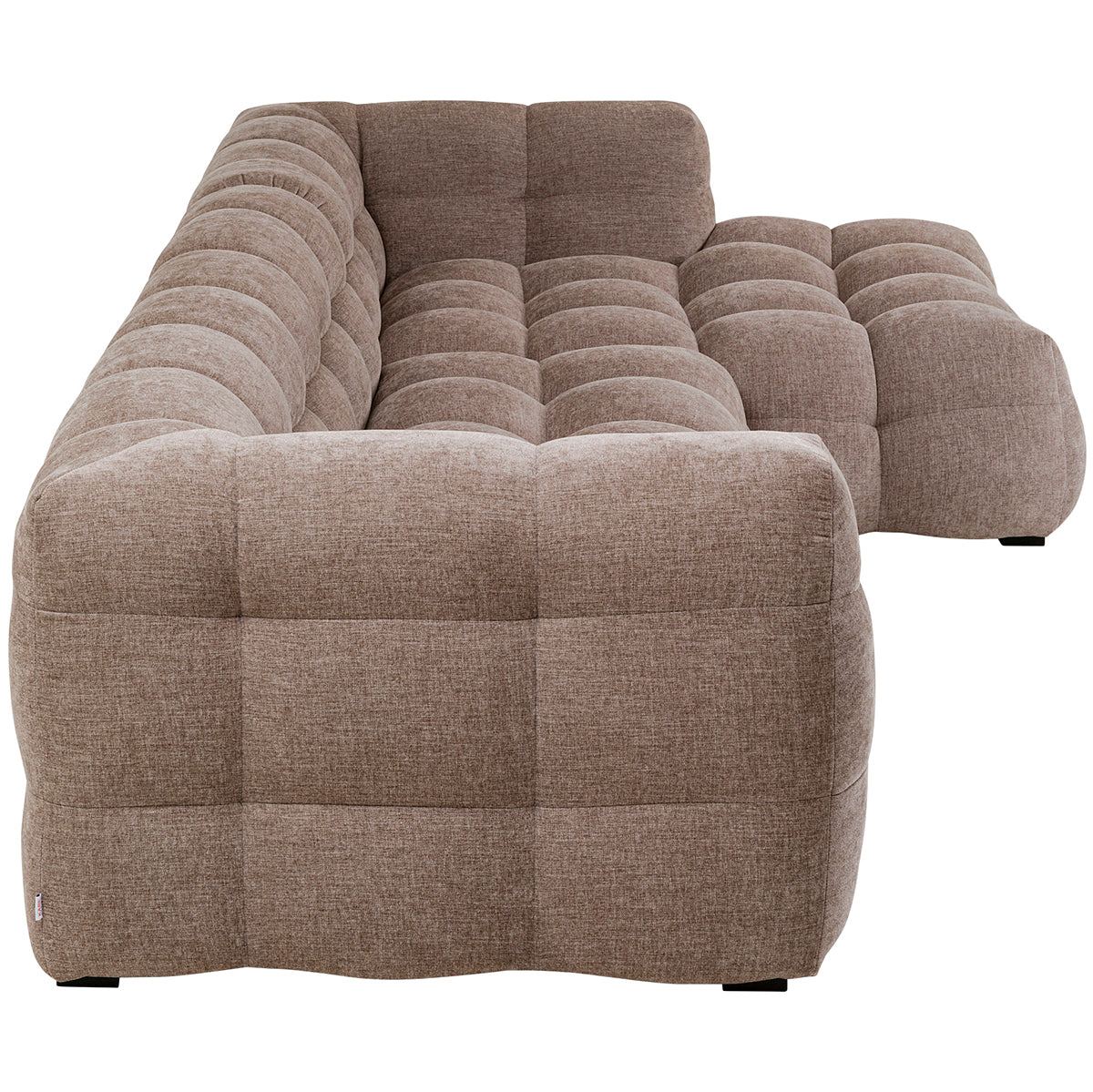 Salamanca Light Brown Chenille Corner Sofa