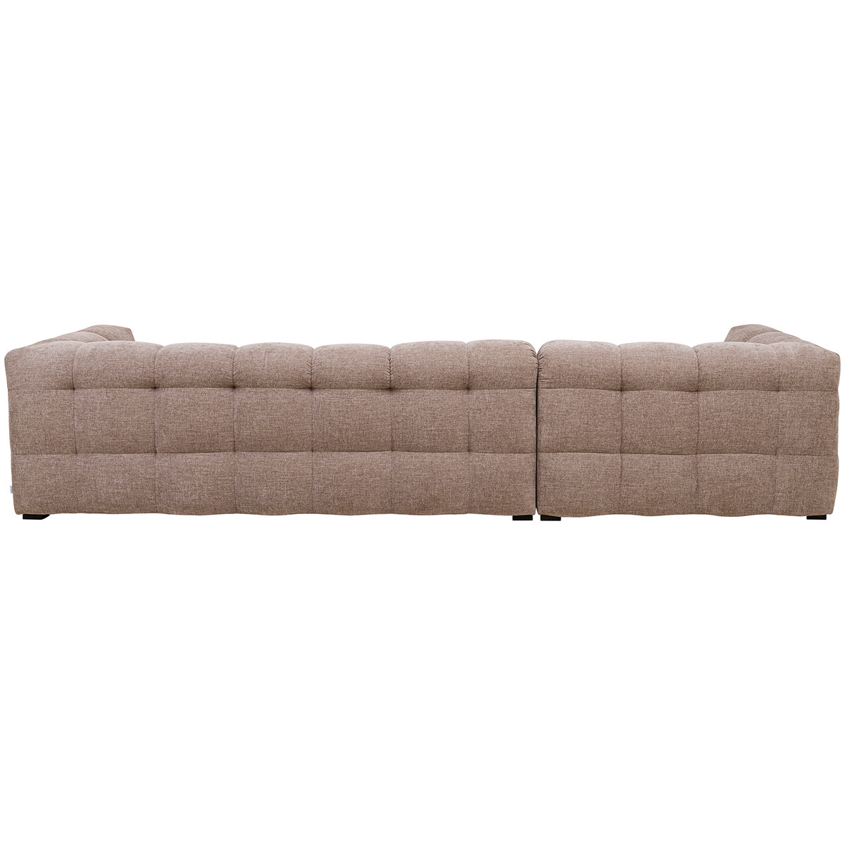 Salamanca Light Brown Chenille Corner Sofa
